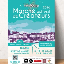 marché créalouest 12 juillet 2026 port de Vannes