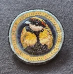 Broche mésange