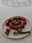 fleur cannetille rouge2